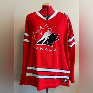 Vintage Hockey Canada Team Jersey by SoGo Size XL